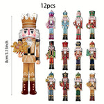 Wooden Nutcracker Holiday Decor Set