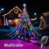 Star Waterfall Christmas String Lights