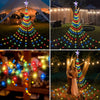 Star Waterfall Christmas String Lights